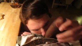 18 yr old cock fiend slave in training