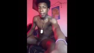 Big dick teen jerking off while nobody’s home