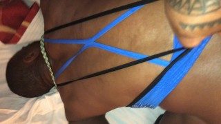 Bisexual Black Man gets fucked by tranny