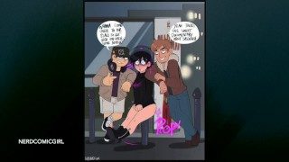 Crossdresser with a Big Thing in His Ass Stuck on the Street (Part 7) SOUND