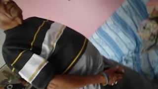 Grandpa showing his tool