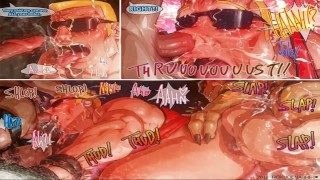 Duke Nukem Busted by Huge Dicked Monsters – Animated Cartoon